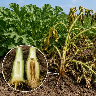 karpuzda fusarium solgunluğu